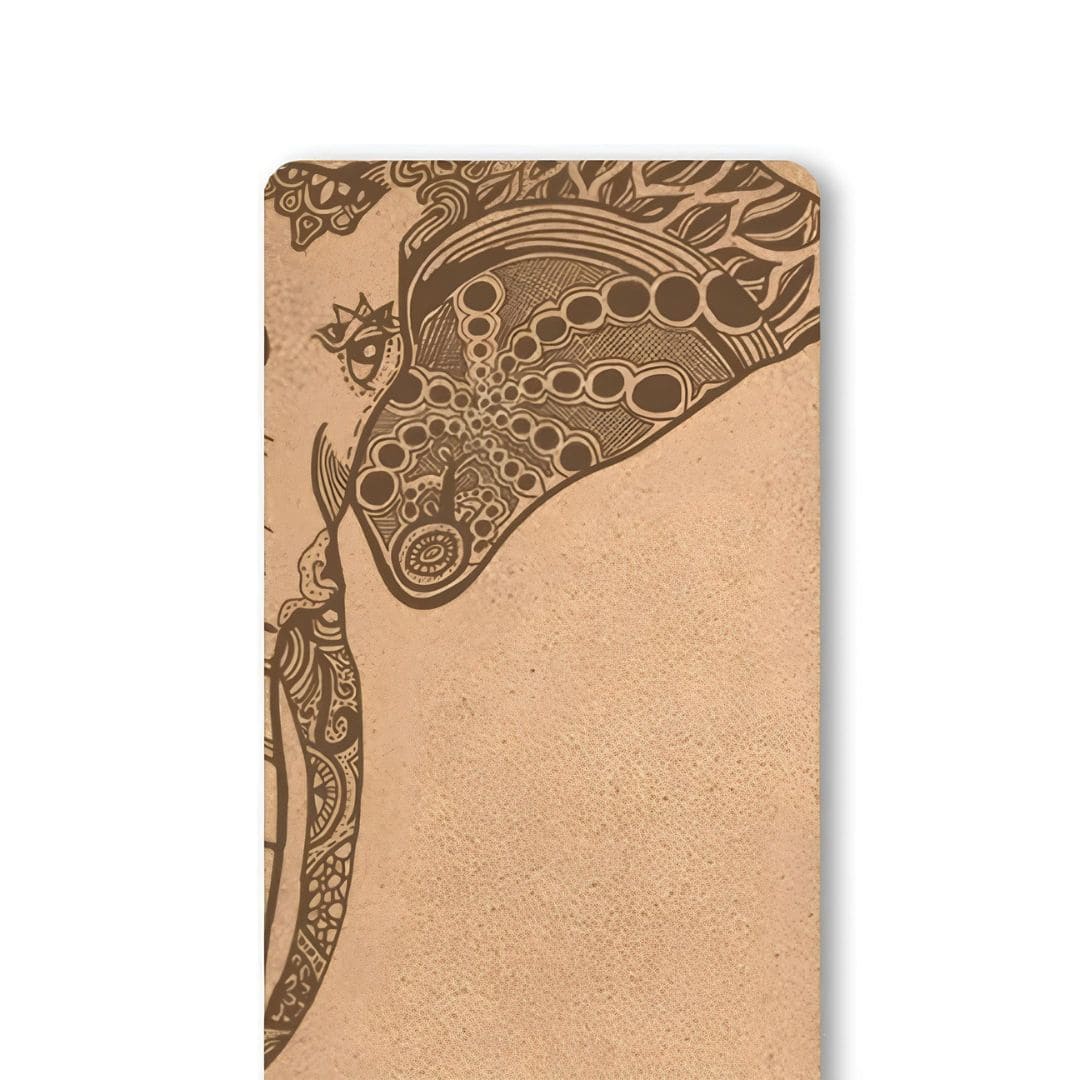 Tapis éléphant de Yoga en liège