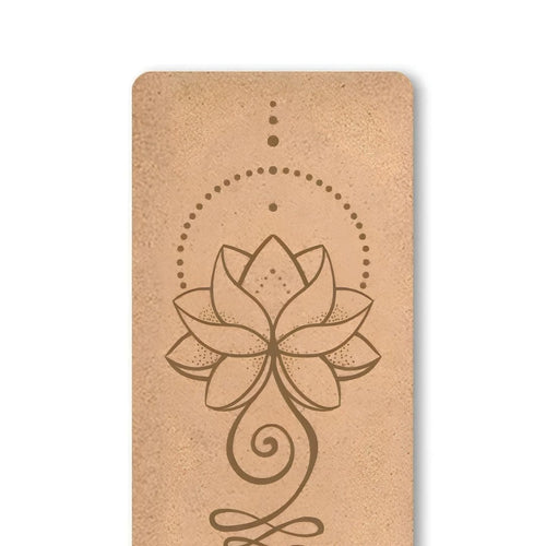 Tapis lotus de Yoga en liège