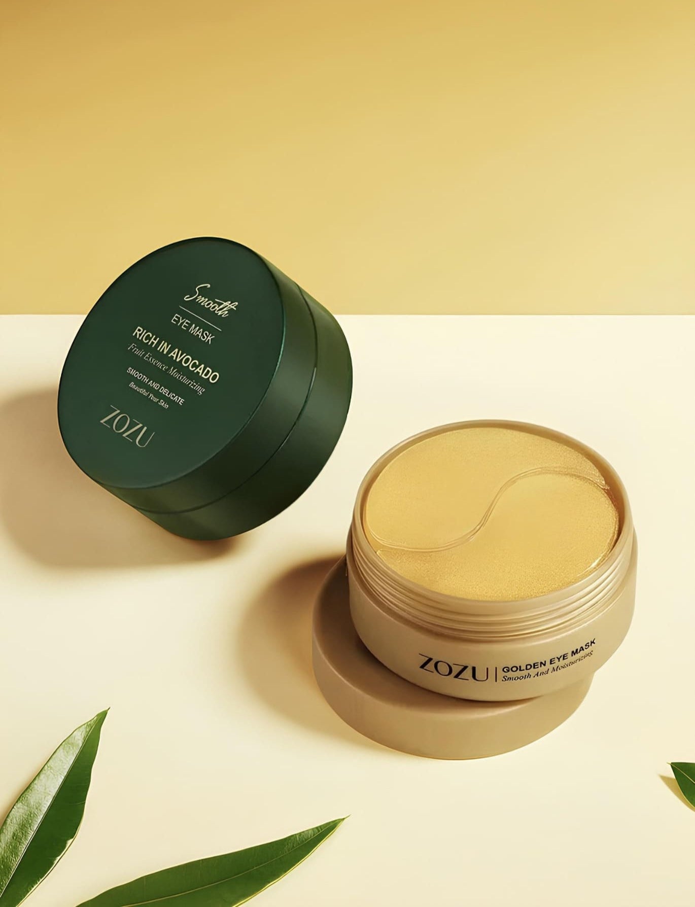 Masque pour les yeux avocat - Dorée