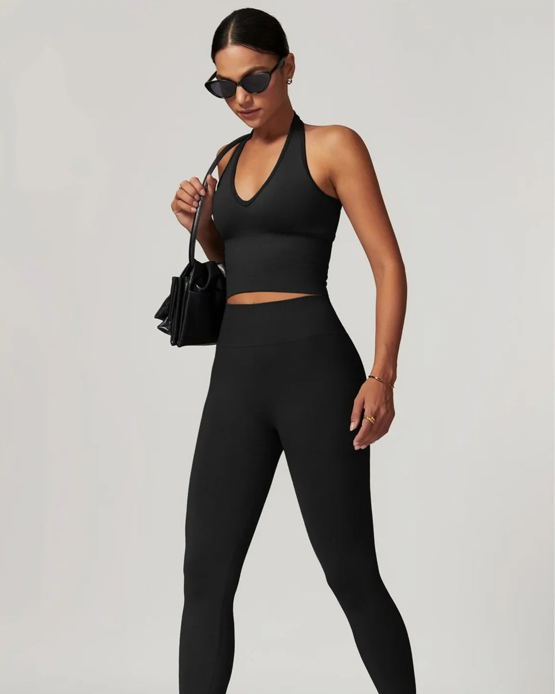 Ensemble legging / débardeur Pilates, Yoga