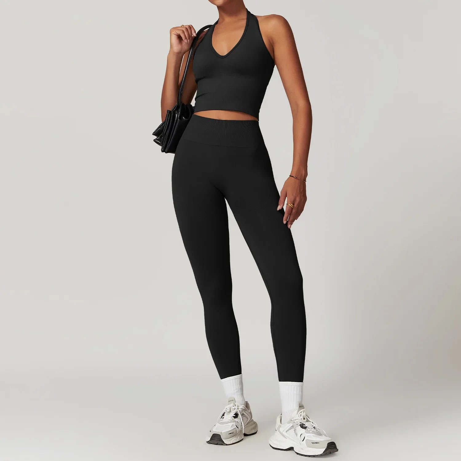 Ensemble legging / débardeur Pilates, Yoga